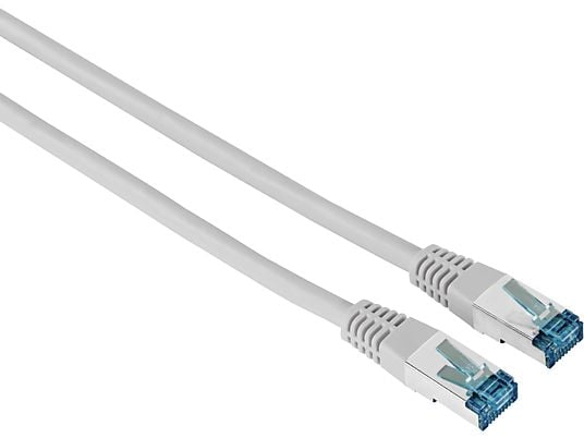 HAMA LAN CAT-6 - Câble réseau, 10 m, Gris