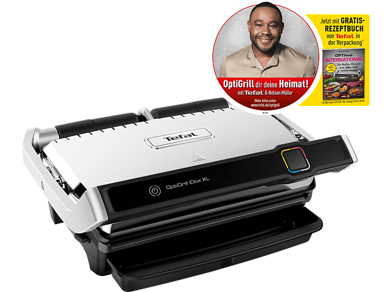 TEFAL GC760D.INTER1 OptiGrill Elite XL+ mit OPTImal International ...