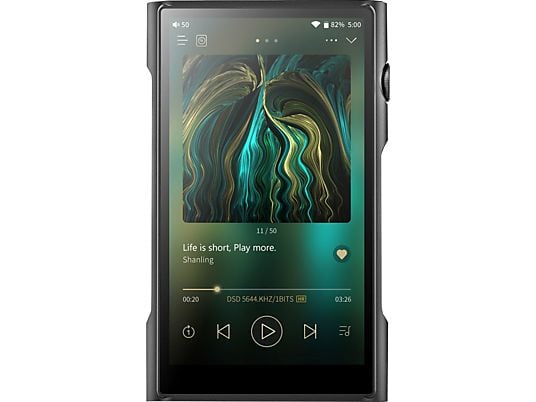 SHANLING M6 Ultra - Lettore musicale ad alta risoluzione (64 GB, Nero)