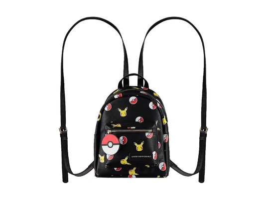 DIFUZED Pokémon - Pikachu Mini - Rucksack (Schwarz)