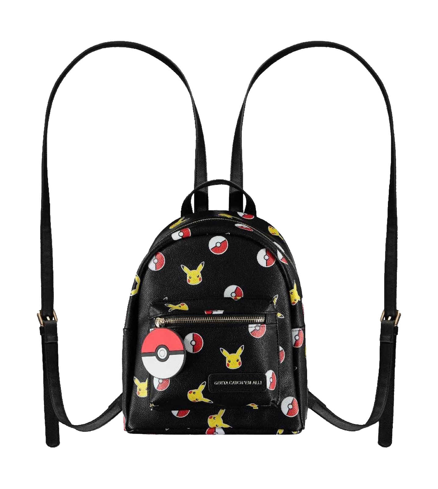 DIFUZED Pokemon - Pikachu Mini - Zaino (Nero)