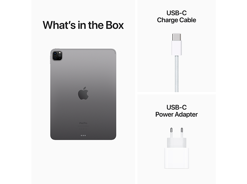 APPLE iPad Pro 4 11" 128 GB WiFi Asztroszürke (mnxd3hc/a)