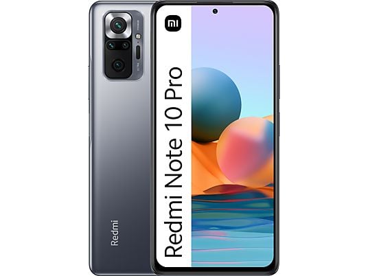 Móvil - Xiaomi Redmi Note 10 Pro, Gris Onix, 256 GB, 8 GB RAM, 6.67 " Full HD+, Snapdragon 732G, 5020 mAh, Android