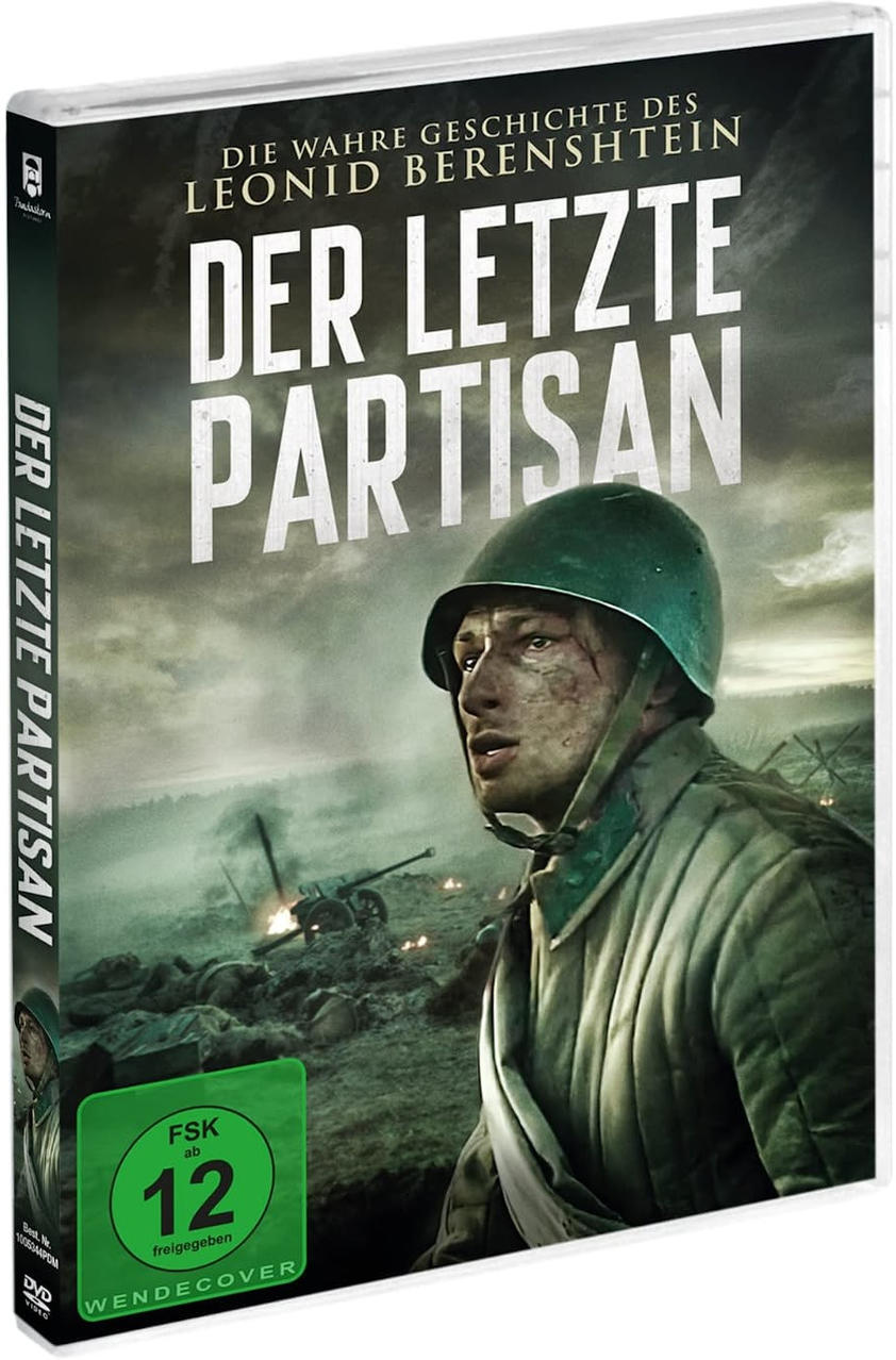 DVD-Hülle eines Films. Ein Mann mit Helm blickt in einer Kriegsszene in die Ferne.