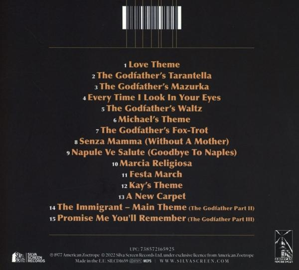 - (CD) Godfather Suite Orchestra The Milan - Philharmonia