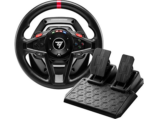 THRUSTMASTER T128 - Rennlenkrad mit Pedalset (Schwarz)