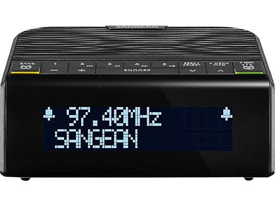 SANGEAN DCR-90BT - Digitalradio (DAB+, FM, Schwarz)