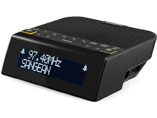 SANGEAN DCR-90BT - Digitalradio (DAB+, FM, Schwarz)