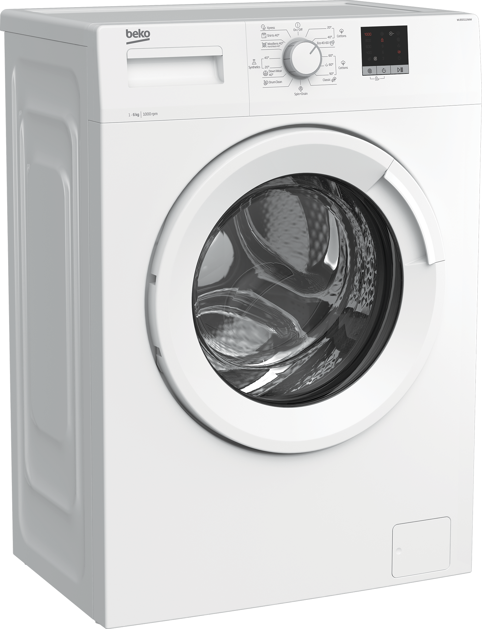 BEKO WUE-6511 XWW elöltöltős keskeny mosógép