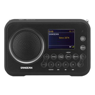 SANGEAN DPR-76BT - Digitalradio (FM, DAB+, Metallgrau)