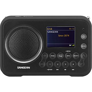 SANGEAN DPR-76BT - Digitalradio (FM, DAB+, Metallgrau)