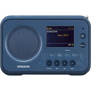 SANGEAN DPR-76BT - Digitalradio (FM, DAB+, Dunkelblau)