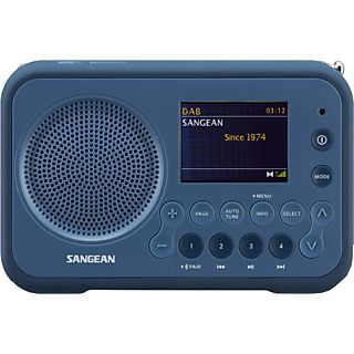 SANGEAN DPR-76BT - radio digitale (FM, DAB+, Blu scuro)