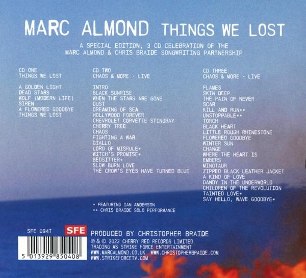 Marc Almond - The Things We Lost (3CD Expanded Edition)  - (CD)