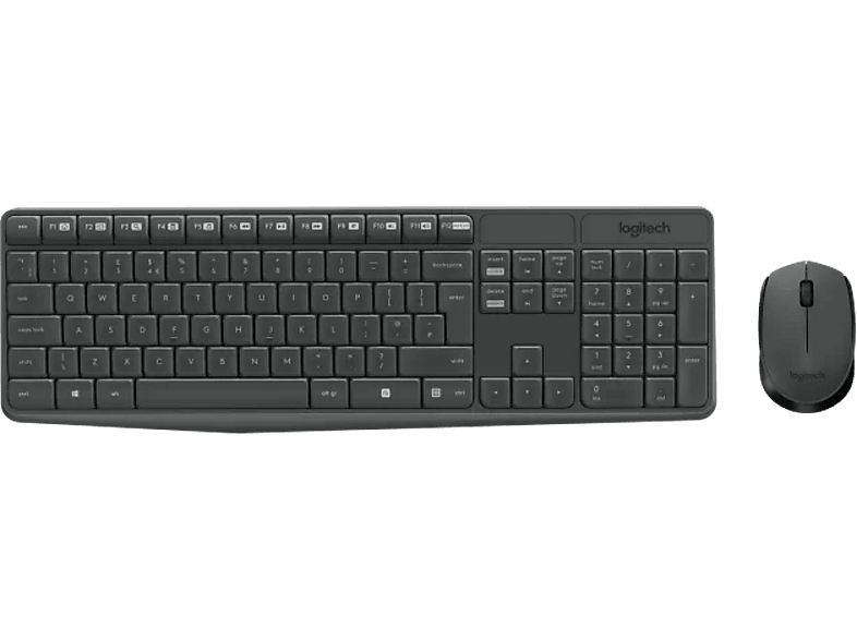 Logitech MK235 Clavier et Souris Sans Fil