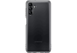 SAMSUNG Galaxy A04s soft clear cover, fekete (OSAM-EF-QA047TBEG)