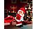 FAMILY CHRISTMAS Karácsonyi zenélő, táncoló Mikulás - 3 x AA - 30 x 12 x 13 cm