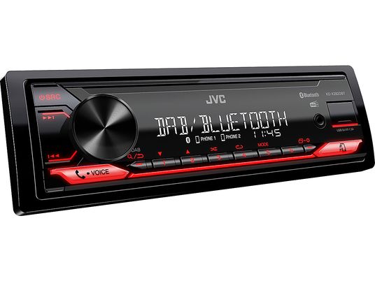 JVC KD-X282DBT - Autoradio (1 DIN, Noir)