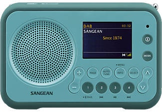 SANGEAN DPR-76BT - Digitalradio (FM, DAB+, Lichtblau)