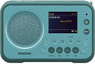 SANGEAN DPR-76BT - Digitalradio (FM, DAB+, Bleu clair)