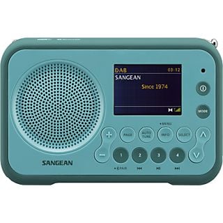 SANGEAN DPR-76BT - Digitalradio (FM, DAB+, Lichtblau)