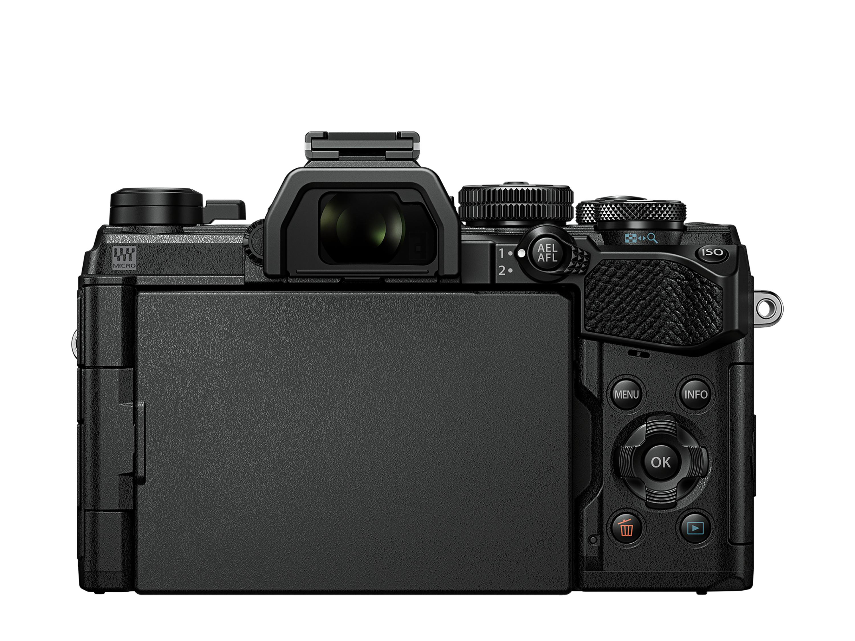 OM SYSTEM OM-5 Kit Systemkamera mit Objektiv 12-45 mm, 7,6 cm Display Touchscreen, WLAN