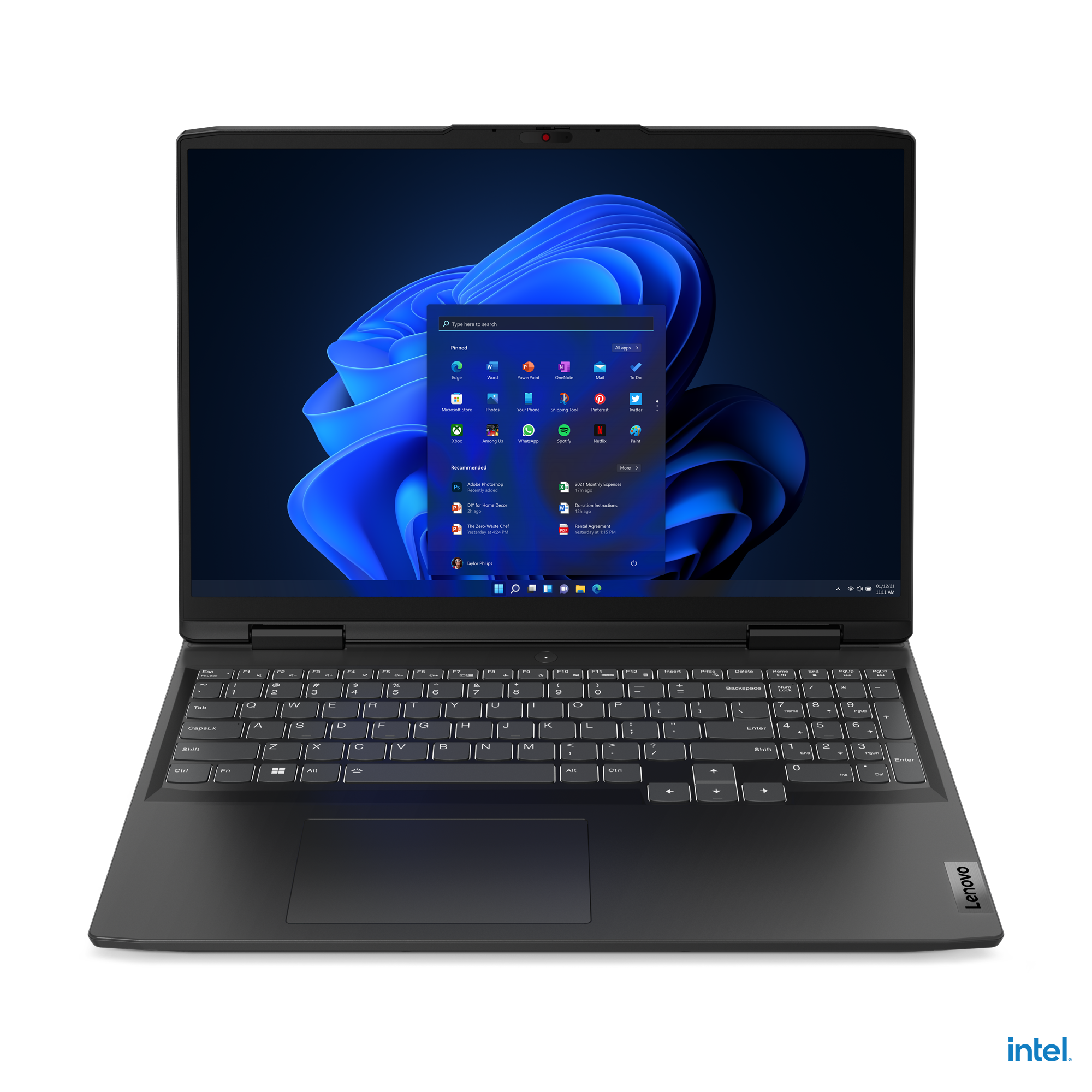 LENOVO IdeaPad Gaming 3i - 16 Zoll - Intel® Core™ i5 i5-12450H - 16 GB - 512 GB - NVIDIA GeForce RTX™ 3050 - Windows 11 Home