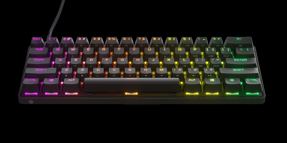 STEELSERIES Gaming toetsenbord Apex Pro Mini FR AZERTY Zwart (64823)