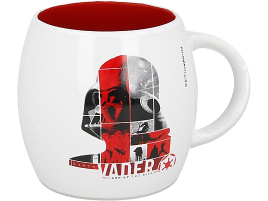 STOR Star Wars - Darth Vader - Tazza (Bianco/rosso/nero)