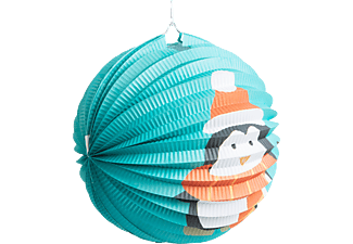 FAMILY CHRISTMAS Karácsonyi lampion - Pingvin - 25 cm