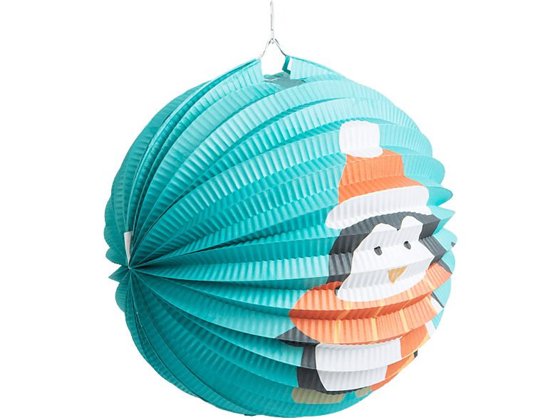 FAMILY CHRISTMAS Karácsonyi lampion - Pingvin 25 cm