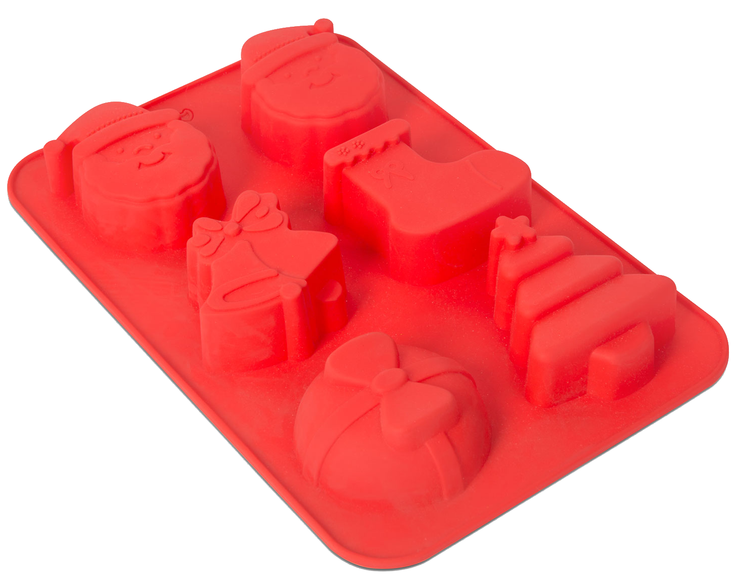 FAMILY CHRISTMAS Szilikon sütőforma - karácsonyi 25,5 x 16,5 3 cm