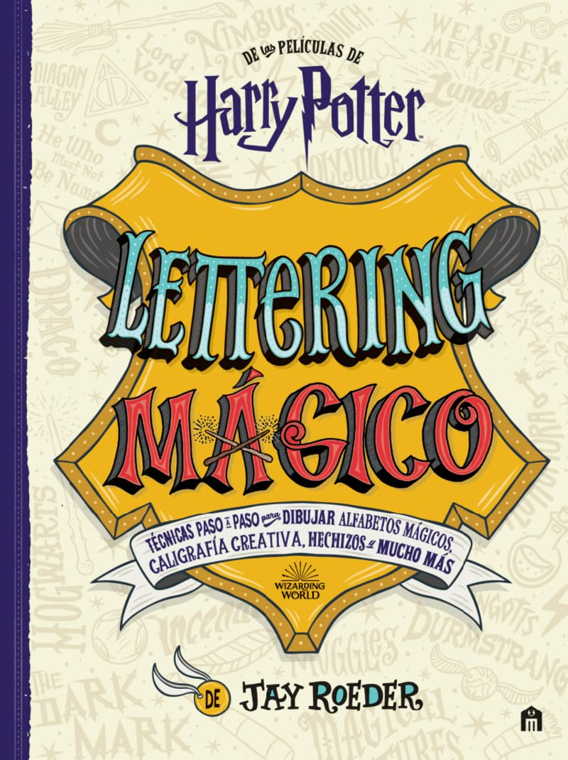 Harry Potter. Lettering mágico - Jay Roeder