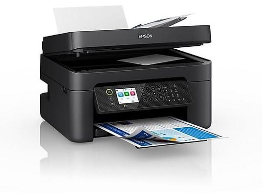 Impresora multifunción - Epson WorkForce WF-2950DWF, Inyección de tinta, 33 ppm, Negro