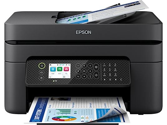 Impresora multifunción - Epson WorkForce WF-2950DWF, Inyección de tinta, 33 ppm, Negro