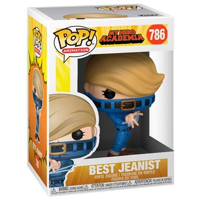 Caja Funko Pop de Best Jeanist. Figura visible. My Hero Academia.