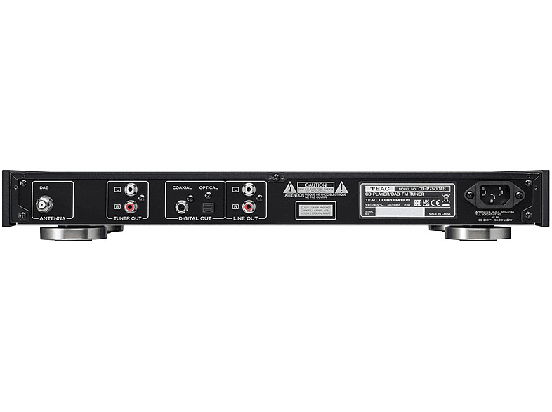 Teac CD-P750DAB-B CD Player/DAB+/FM; CD-Player / DAB+ Radio — Foto 2 von 2