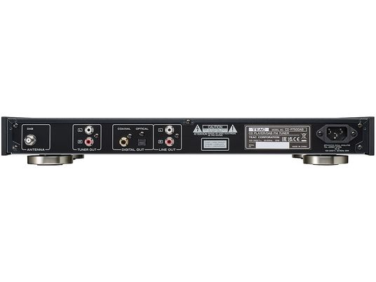 TEAC CD-P750DAB-B - Lettore CD con slot e sintonizzatore FM/DAB+ (Nero)