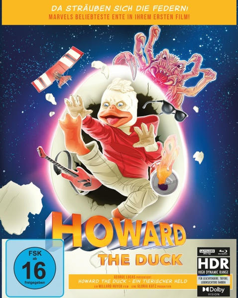 Tierischer Ein Duck Ultra - Blu-ray Howard 4K Held HD The