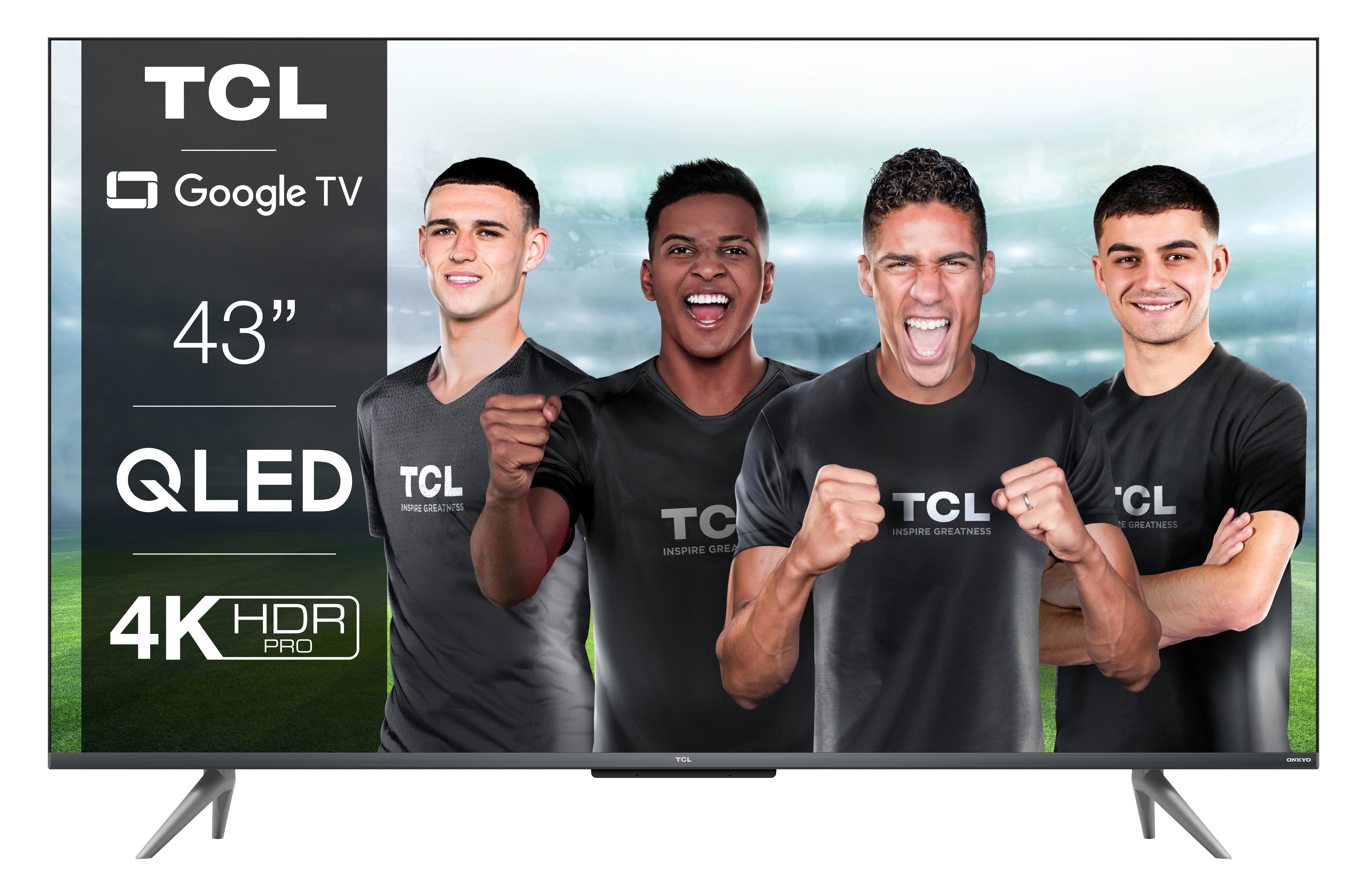TCL 43C735 QLED TV (Flat, 43 Zoll / 108 cm, QLED 4K, SMART TV, Google TV)