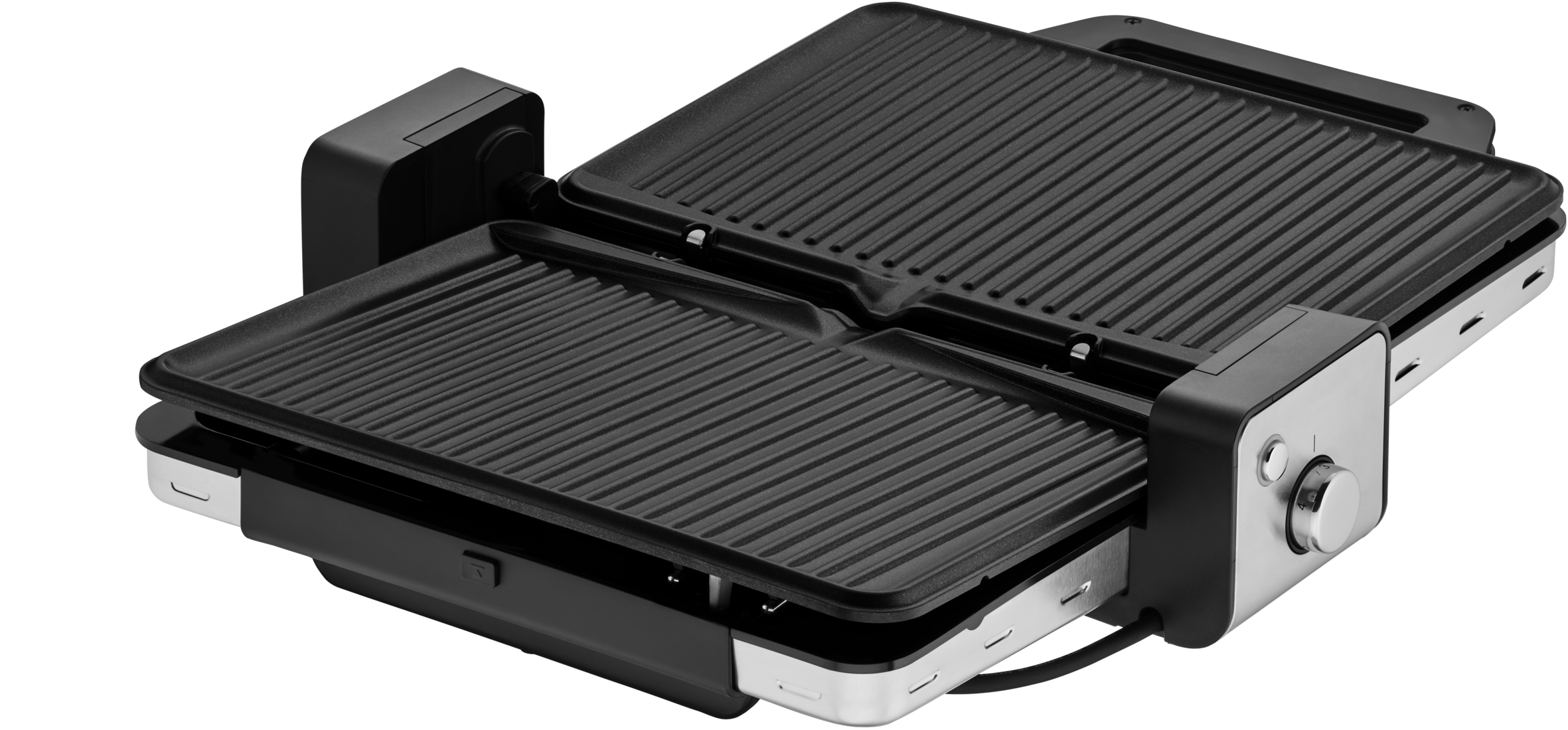 Caja blanca con imagen de hervidor, logotipo WMF.