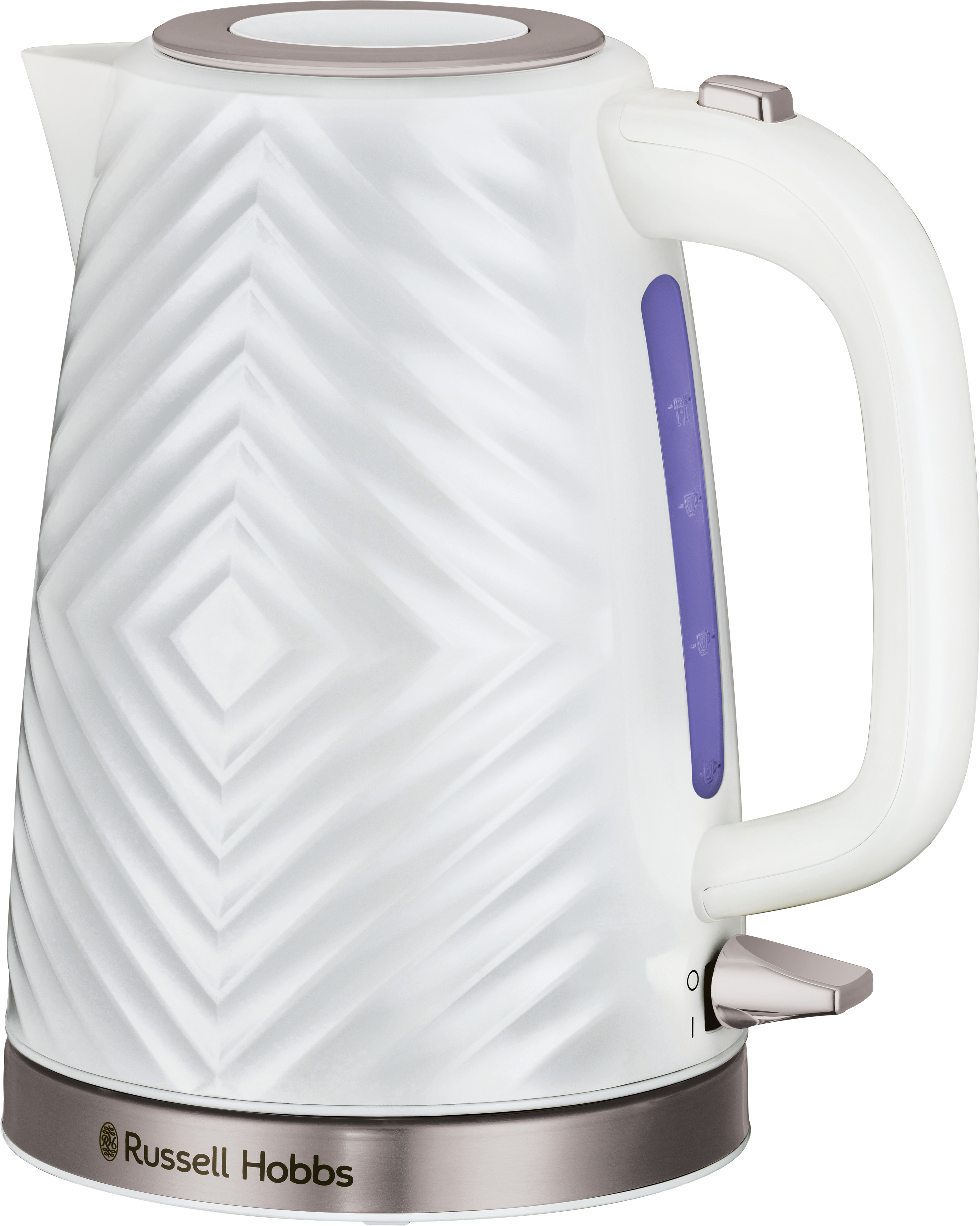 RUSSELL HOBBS 26381-70/RH Groove vízforraló, fehér