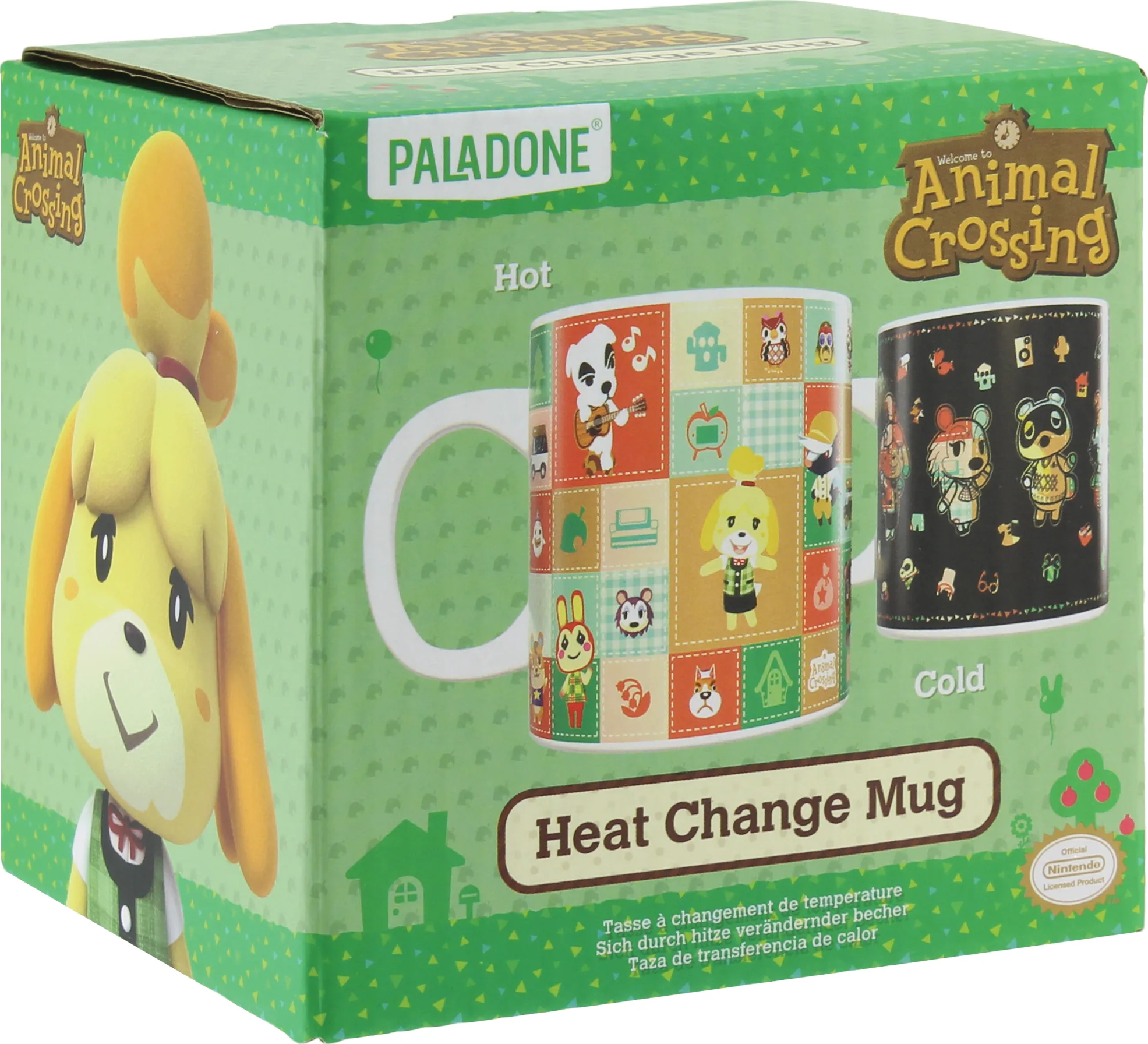 PALADONE Animal Crossing - Tasse à effet thermique (Multicolore)