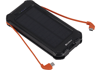 SANDBERG Hordozható akkumulátor, 3in1 Solar Powerbank 10000 mAh (420-72)