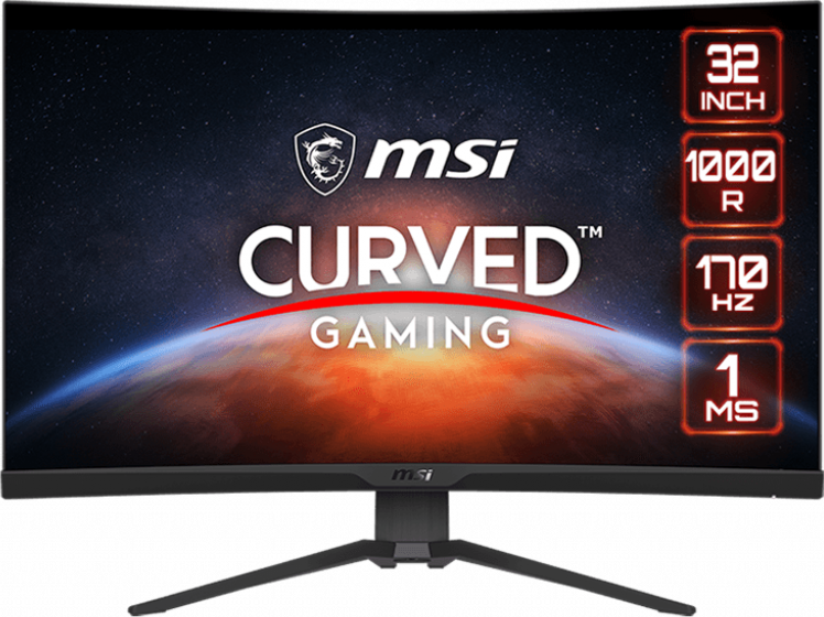 MSI Gaming monitor G322CQP 32" WQHD Curved