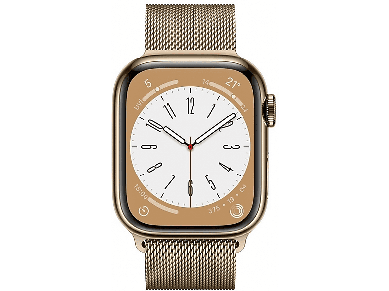 APPLE Watch Series 8 GPS + Cellular 41 mm MNJF3TU/A Altın Rengi