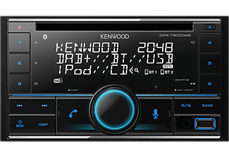 KENWOOD DPX-7300DAB - Autoradio (2 DIN (doppio-DIN), Nero)