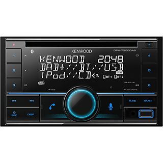 KENWOOD DPX-7300DAB - Autoradio (2 DIN (Doppel-DIN), Schwarz)