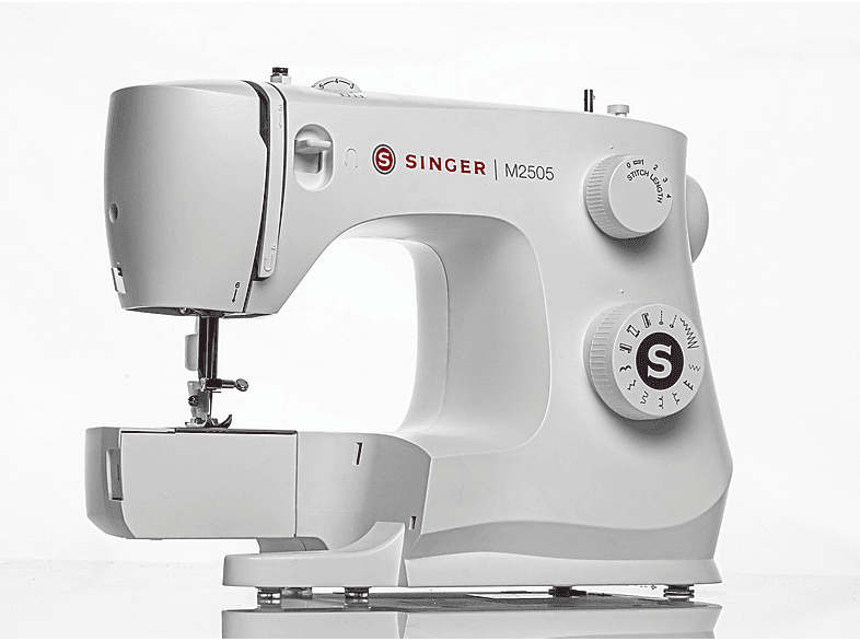 Singer M 2505 Nähmaschine (85 Watt, 10-Stiche, Freiarmnähen, Weiß) — Foto 5 von 5