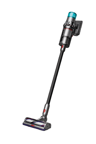 DYSON 443091-01 V15 Detect+ Staubsauger (0,76 l, Akkulaufzeit: 5/60min. (Eco,Boost-Modus), Sprayed Nickel / Black)